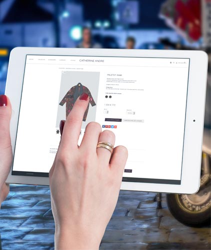 Catherine André styliste mode maille