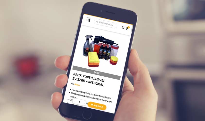 Addict Auto site ecommerce Detailing auto mobile