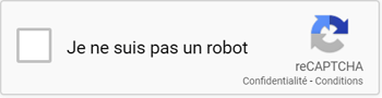 Exemple de Google reCaptcha Je ne suis pas un robot