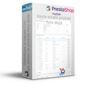Module Prestashop alertes email produits hors stock